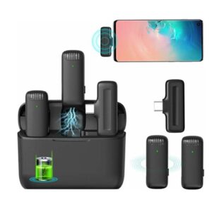Ulanzi J12 Dual Wireless Microphone Type-C & iPhone (Official Product)