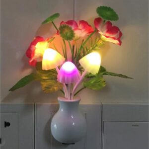 LED Sensor Dream Mushroom Lamp - Multicolor