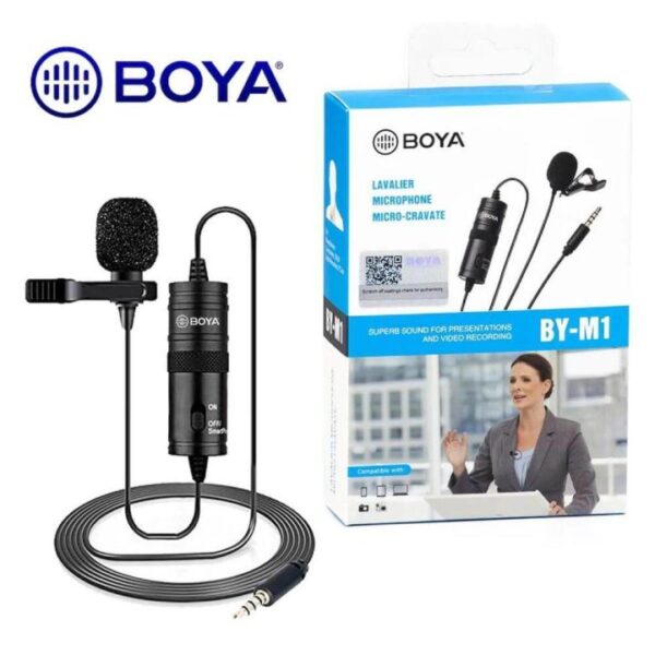 Microphone Boya By - M1 - Black